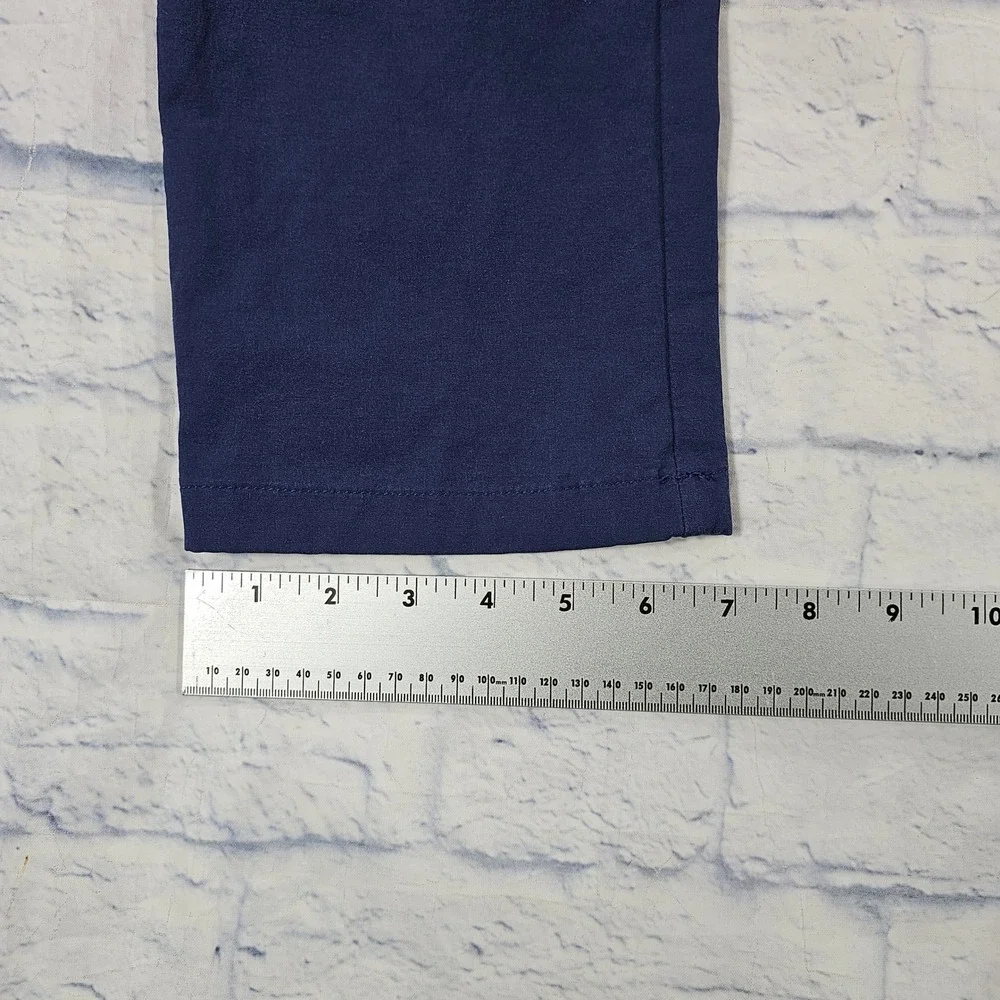 Vineyard Vines Performance Pants Men 30x32 Navy Blue Stretch Chino Golf Trousers